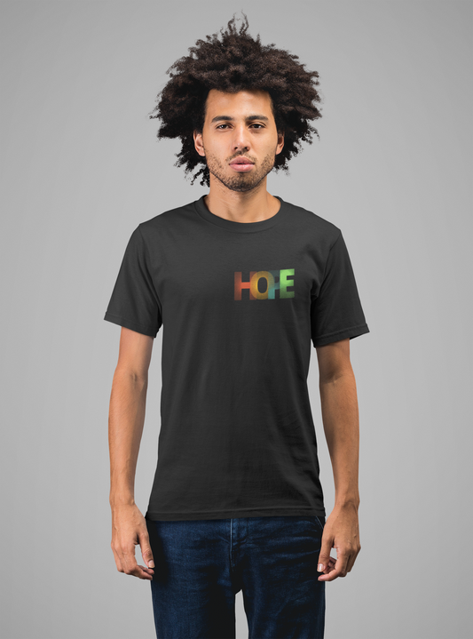 "HOPE" & "BUTTERFLY" Half-Sleeves Unisex T-Shirt