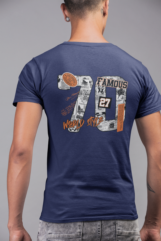 World Style Half-Sleeve Unisex T-Shirt